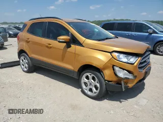 2021 Ford EcoSport SE with VIN MAJ6S3GL0MC409132, listed as a Copart auction lot 57154575 with Not provided miles and Non repairable. Bid and sale history available at DreamBid. Image 4.