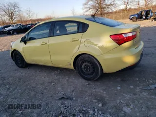 2016 Kia Rio LX with VIN KNADM4A31G6544890, listed as a Copart auction lot 48296555 with 125,169 mi miles and Salvage Title. Bid and sale history available at carsss.com. Image 2.
