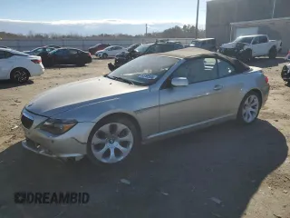 2006 BMW 6 Series 650Ci with VIN WBAEK13416CN76818, listed as a Copart auction lot 83292504 with 94,653 mi miles and Clean Title. Bid and sale history available at carsss.com. Image 1.