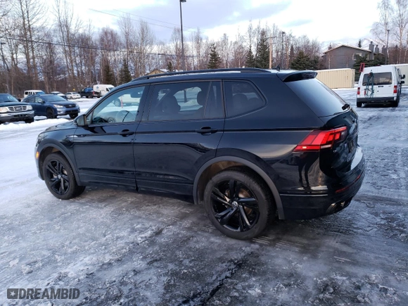 2023 Volkswagen Tiguan SE R-Line Black with VIN 3VV8B7AX9PM065780, listed as a Copart auction lot 79628274 with 8,193 mi miles and Clean Title. Bid and sale history available at carsss.com. Image 2.