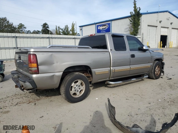 2001 Chevrolet Silverado 1500 LS with VIN 2GCEC19V111114418, listed as a Copart auction lot 47097465 with 156,691 mi miles and Salvage Title. Bid and sale history available at carsss.com. Image 3.