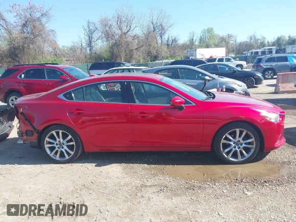 2014 Mazda 6 i Grand Touring with VIN JM1GJ1W60E1131931, listed as a IAAI auction lot 41995733 with 179,118 mi miles. Bid and sale history available at carsss.com. Image 14.