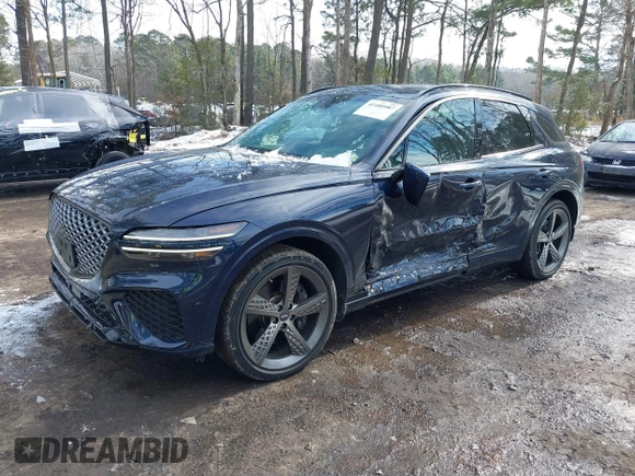 2022 Genesis GV70 Sport z VIN KMUMCDTC3NU074029, wystawiony jako IAAI lot #41400987 z przebiegiem 29 494 mil mil oraz . Historia ofert i sprzedaży dostępna na DreamBid. Obrazek 17.