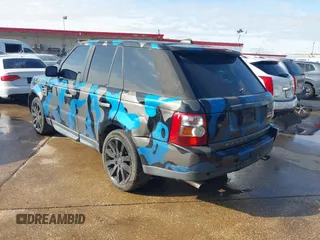 2008 Land Rover Range Rover Sport SC with VIN SALSH23428A174923, listed as a IAAI auction lot 42394071 with 158,947 mi miles and . Bid and sale history available at DreamBid. Image 3.