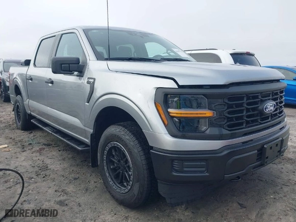 2024 Ford F-150 XL with VIN 1FTFW1L52RKD63374, listed as a IAAI auction lot 41453712 with 7,768 mi miles. Bid and sale history available at carsss.com. Image 1.