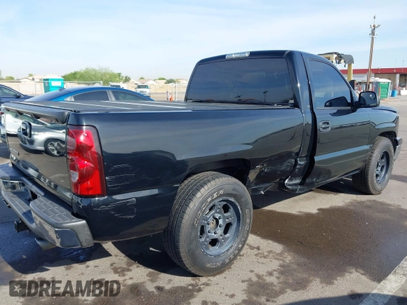 2006 Chevrolet Silverado 1500 Work Truck with VIN 1GCEC14ZX6Z110909, listed as a IAAI auction lot 42227581 with 156,634 mi miles and . Bid and sale history available at DreamBid. Image 6.