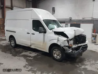 2013 Nissan NV SV with VIN 1N6AF0LY5DN104204, listed as a IAAI auction lot 41503264 with 181,178 mi miles. Bid and sale history available at carsss.com. Image 1.