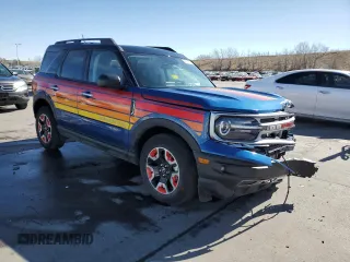 2024 Ford Bronco with VIN 3FMCR9K65RRF36699, listed as a Copart auction lot 48768955 with 10,050 mi miles and Salvage title. Bid and sale history available at DreamBid. Image 4.