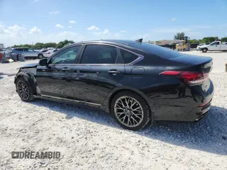 2020 Genesis G80 Sport with VIN KMTFN4JB8LU337856, listed as a Copart auction lot 61028615 with 34,078 mi miles and Salvage title. Bid and sale history available at DreamBid. Image 2.