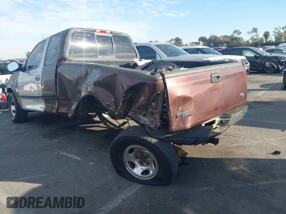 2000 Ford F-150 XL with VIN 1FTRX17L2YNB78032, listed as a IAAI auction lot 41687215 with 1 mi miles. Bid and sale history available at carsss.com. Image 3.