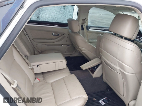 2009 Audi A8 L 4.2L with VIN WAUMV94EX9N008617, listed as a IAAI auction lot 41961408 with 1 mi miles. Bid and sale history available at carsss.com. Image 8.