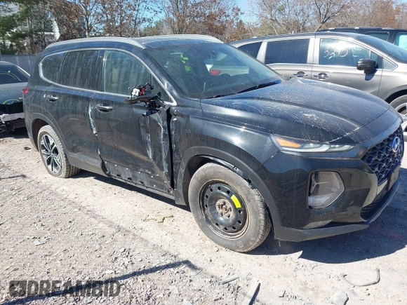 2019 Hyundai Santa Fe Ultimate with VIN 5NMS5CAA6KH075047, listed as a IAAI auction lot 41802407 with 119,063 mi miles and . Bid and sale history available at DreamBid. Image 1.