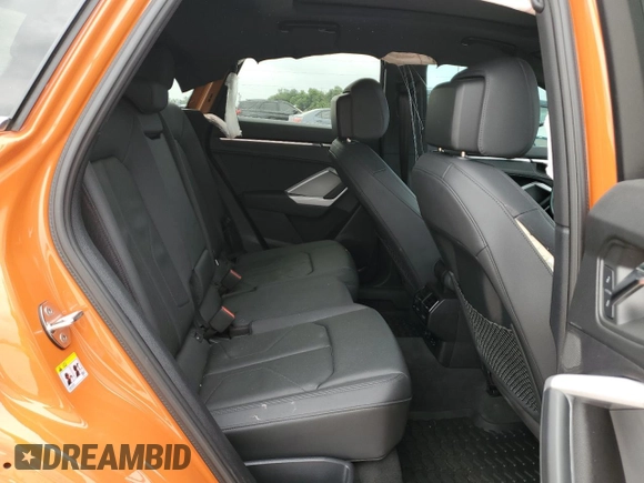2022 Audi Q3 S line Premium Plus with VIN WA1EECF39N1149268, listed as a Copart auction lot 54211345 with 34,646 mi miles and Salvage title. Bid and sale history available at DreamBid. Image 10.