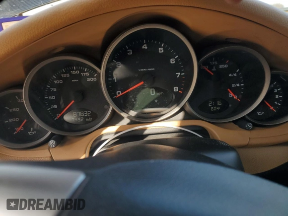 2006 Porsche 911 Carrera with VIN WP0CA29986S757233, listed as a Copart auction lot 87251344 with 87,832 mi miles and Salvage Title. Bid and sale history available at DreamBid. Image 9.