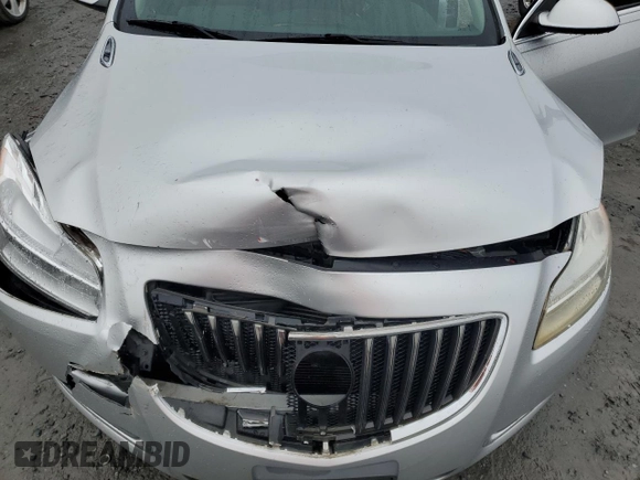 2012 Buick Regal with VIN 2G4GR5ER6C9130878, listed as a Copart auction lot 84383684 with 79,896 mi miles and Salvage Title. Bid and sale history available at carsss.com. Image 11.