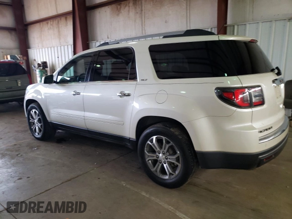 2014 GMC Acadia SLT z VIN 1GKKRSKD8EJ240896, wystawiony jako Copart lot #74200914 z przebiegiem 160 620 mil mil oraz Szkoda całkowita • Salvage title. Historia ofert i sprzedaży dostępna na DreamBid. Obrazek 2.