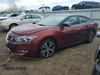 2016 Nissan Maxima SR with VIN 1N4AA6AP4GC416602, listed as a Copart auction lot 50968245 with 53,623 mi miles and Salvage title. Bid and sale history available at DreamBid. Image 1.