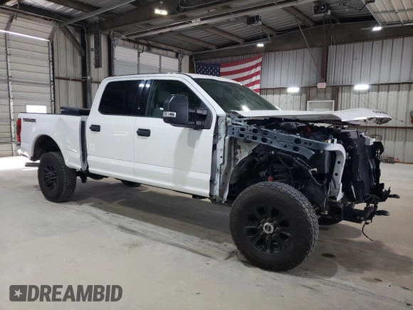 2020 Ford Super Duty F-250 SRW XL with VIN 1FT7W2BN4LEE31059, listed as a Copart auction lot 54509035 with 0 mi miles and Non Repairable. Bid and sale history available at carsss.com. Image 4.