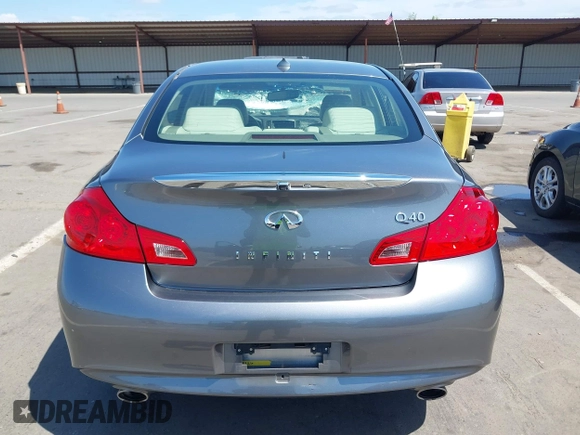 2015 Infiniti Q40 with VIN JN1CV6AP8FM580471, listed as a IAAI auction lot 42055612 with 64,494 mi miles. Bid and sale history available at carsss.com. Image 16.