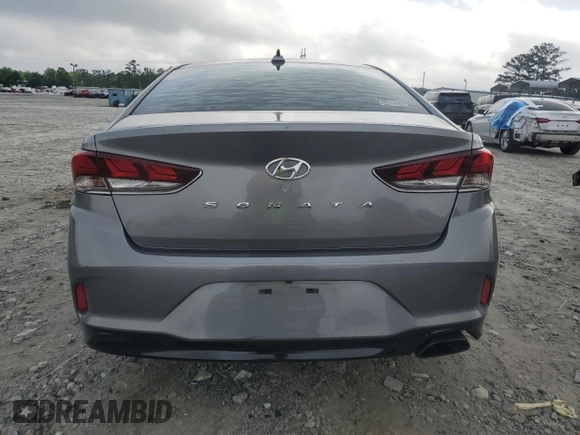 2018 Hyundai Sonata SEL with VIN 5NPE34AFXJH628627, listed as a Copart auction lot 54435635 with 104,991 mi miles and Salvage Title. Bid and sale history available at DreamBid. Image 6.