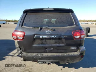 2018 Toyota Sequoia SR5 with VIN 5TDBY5G17JS160291, listed as a Copart auction lot 79465064 with 156,922 mi miles and Salvage Title. Bid and sale history available at carsss.com. Image 6.