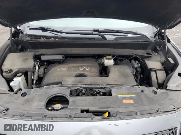 2019 Infiniti QX60 Pure with VIN 5N1DL0MMXKC566525, listed as a Copart auction lot 56960085 with 89,858 mi miles and Salvage title. Bid and sale history available at DreamBid. Image 12.