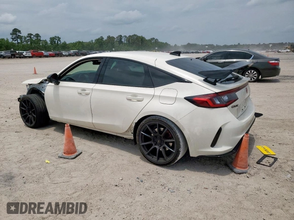 2023 Honda Civic Type R z VIN JHMFL5G42PX003179, wystawiony jako Copart lot #57123425 z przebiegiem 9 724 mil mil oraz Szkoda całkowita • Salvage title. Historia ofert i sprzedaży dostępna na DreamBid. Obrazek 2.