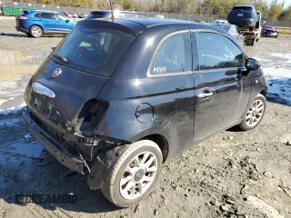 2017 FIAT 500 Pop with VIN 3C3CFFKR2HT514199, listed as a Copart auction lot 45029195 with 61,690 mi miles and Salvage Title. Bid and sale history available at carsss.com. Image 3.