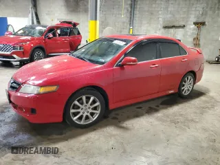 2007 Acura TSX Navi with VIN JH4CL969X7C019645, listed as a Copart auction lot 62828005 with 231,610 mi miles and Salvage title. Bid and sale history available at DreamBid. Image 1.