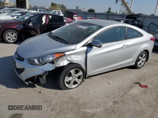 2013 Hyundai Elantra Coupe GS with VIN KMHDH6AE2DU012944, listed as a Copart auction lot 75249794 with 72,810 mi miles and Salvage Title. Bid and sale history available at carsss.com. Image 1.