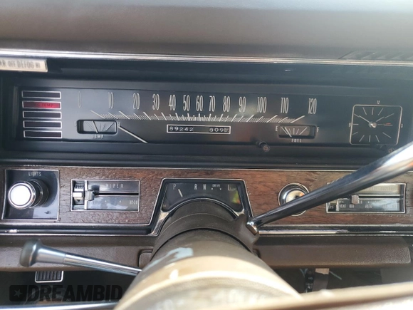 1968 Cadillac Eldorado z VIN H8253350, wystawiony jako Copart lot #77140814 z przebiegiem 89 242 mil mil oraz Czysty tytuł • Clean title. Historia ofert i sprzedaży dostępna na DreamBid. Obrazek 9.