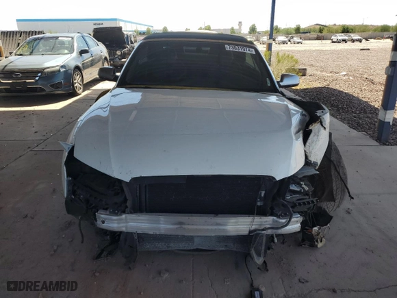 2012 Audi S5 Premium Plus with VIN WAUCGAFH0CN000239, listed as a Copart auction lot 73031974 with 42,848 mi miles and Salvage Title. Bid and sale history available at carsss.com. Image 5.