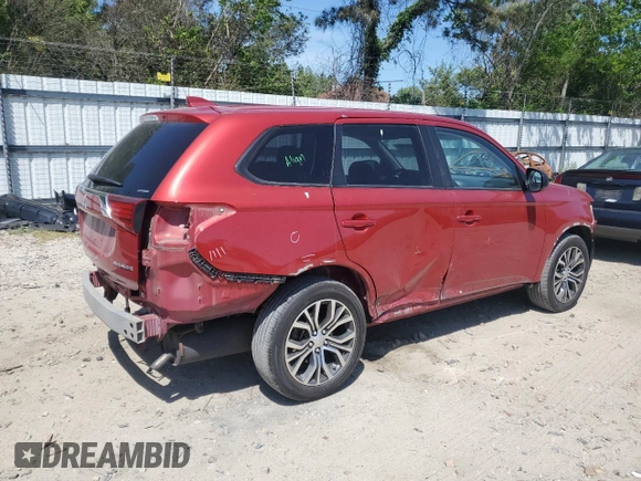 2017 Mitsubishi Outlander ES z VIN JA4AZ2A36HZ000780, wystawiony jako Copart lot #54489305 z przebiegiem 89 370 mil mil oraz Szkoda całkowita • Salvage title. Historia ofert i sprzedaży dostępna na DreamBid. Obrazek 3.