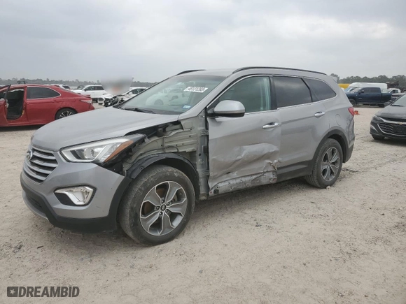 2016 Hyundai Santa Fe SE with VIN KM8SM4HFXGU146286, listed as a Copart auction lot 49131265 with 105,997 mi miles and Salvage Title. Bid and sale history available at carsss.com. Image 1.