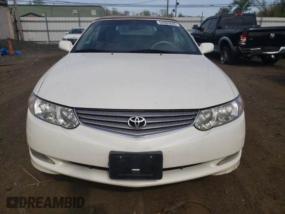 2003 Toyota Solara SE with VIN 2T1FE22P33C021730, listed as a Copart auction lot 54965845 with 224,441 mi miles and Clean Title. Bid and sale history available at carsss.com. Image 5.