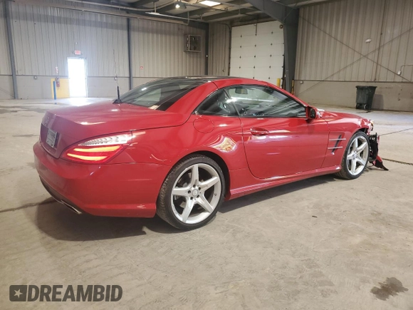 2013 Mercedes-Benz SL 550 z VIN WDDJK7DAXDF012448, wystawiony jako Copart lot #56893805 z przebiegiem 9 133 mil mil oraz Szkoda całkowita • Salvage title. Historia ofert i sprzedaży dostępna na DreamBid. Obrazek 3.