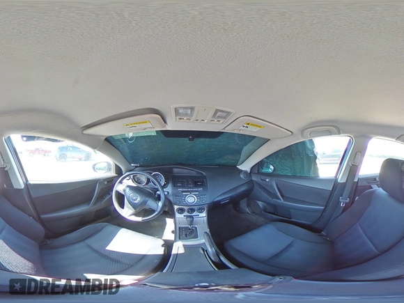 2010 Mazda 3 i Sport with VIN JM1BL1SG3A1235018, listed as a Copart auction lot 53153365 with 98,687 mi miles and Salvage Title. Bid and sale history available at carsss.com. Image 12.