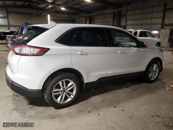 2015 Ford Edge SEL with VIN 2FMTK4J85FBB11732, listed as a Copart auction lot 47216995 with 108,963 mi miles and Salvage Title. Bid and sale history available at carsss.com. Image 3.