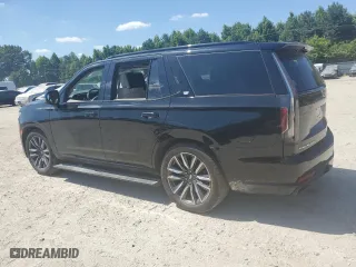 2021 Cadillac Escalade Sport Platinum with VIN 1GYS4GKL1MR204704, listed as a Copart auction lot 60263974 with 46,336 mi miles and Salvage Title. Bid and sale history available at carsss.com. Image 2.
