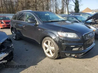 2014 Audi Q7 3.0T S line Prestige with VIN WA1DGAFE4ED001894, listed as a Copart auction lot 84680814 with 155,944 mi miles and Salvage Title. Bid and sale history available at carsss.com. Image 4.