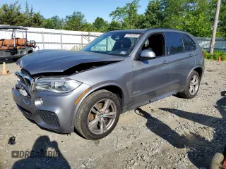 2015 BMW X5 xDrive35i z VIN 5UXKR0C57F0K61171, wystawiony jako Copart lot #57555405 z przebiegiem 119 664 mil mil oraz Szkoda całkowita • Salvage title. Historia ofert i sprzedaży dostępna na DreamBid. Obrazek 1.