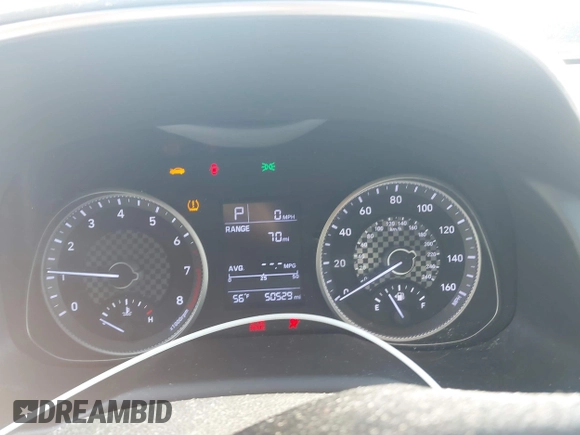 2019 Hyundai Elantra SE with VIN KMHD74LF4KU833618, listed as a IAAI auction lot 41497377 with 50,529 mi miles and . Bid and sale history available at DreamBid. Image 7.