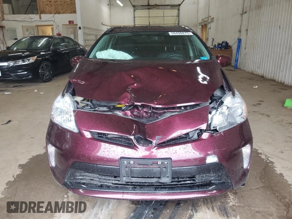 2013 Toyota Prius One z VIN JTDKN3DU1D5606098, wystawiony jako Copart lot #59498875 z przebiegiem 174 631 mil mil oraz Szkoda całkowita • Salvage title. Historia ofert i sprzedaży dostępna na DreamBid. Obrazek 5.