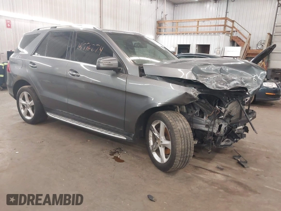 2018 Mercedes-Benz GLE 350 with VIN 4JGDA5JB3JA997403, listed as a IAAI auction lot 41776274 with 104,359 mi miles and . Bid and sale history available at DreamBid. Image 1.