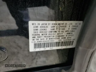 2005 Acura RL z VIN JH4KB16565C019863, wystawiony jako Copart lot #55317535 z przebiegiem 213 732 mil mil oraz Szkody całkowita. Historia ofert i sprzedaży dostępna na DreamBid. Obrazek 12.
