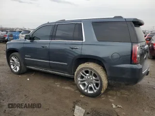 2019 GMC Yukon Denali with VIN 1GKS2CKJ3KR378827, listed as a Copart auction lot 45002325 with 74,283 mi miles and Salvage Title. Bid and sale history available at carsss.com. Image 2.