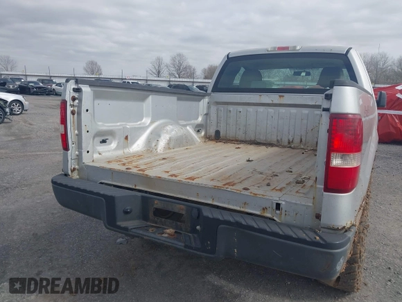 2008 Ford F-150 XL with VIN 1FTRF14W98KB43703, listed as a IAAI auction lot 41653524 with 166,253 mi miles. Bid and sale history available at carsss.com. Image 6.