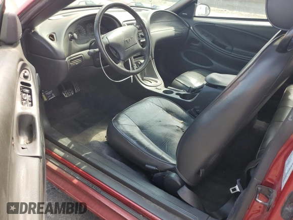 2004 Ford Mustang Deluxe с VIN 1FAFP44614F132348, выставлен на аукционе Copart как лот 60098855 с пробегом 161 683 миль миль и Чистый • Clean title. История ставок и продаж доступна на DreamBid. Изображение 8.