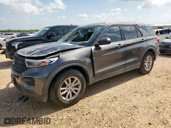 2020 Ford Explorer z VIN 1FMSK7BHXLGC58936, wystawiony jako Copart lot #62190235 z przebiegiem 63 125 mil mil oraz Szkoda całkowita • Salvage title. Historia ofert i sprzedaży dostępna na DreamBid. Obrazek 1.