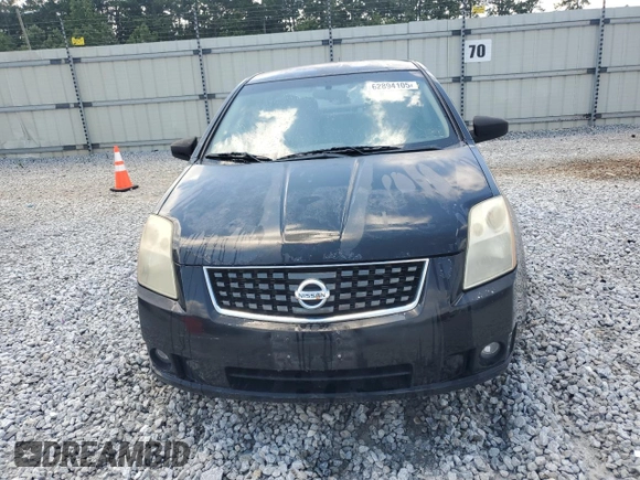 2008 Nissan Sentra S with VIN 3N1AB61E78L743333, listed as a Copart auction lot 62894105 with 103,640 mi miles and Salvage title. Bid and sale history available at DreamBid. Image 5.